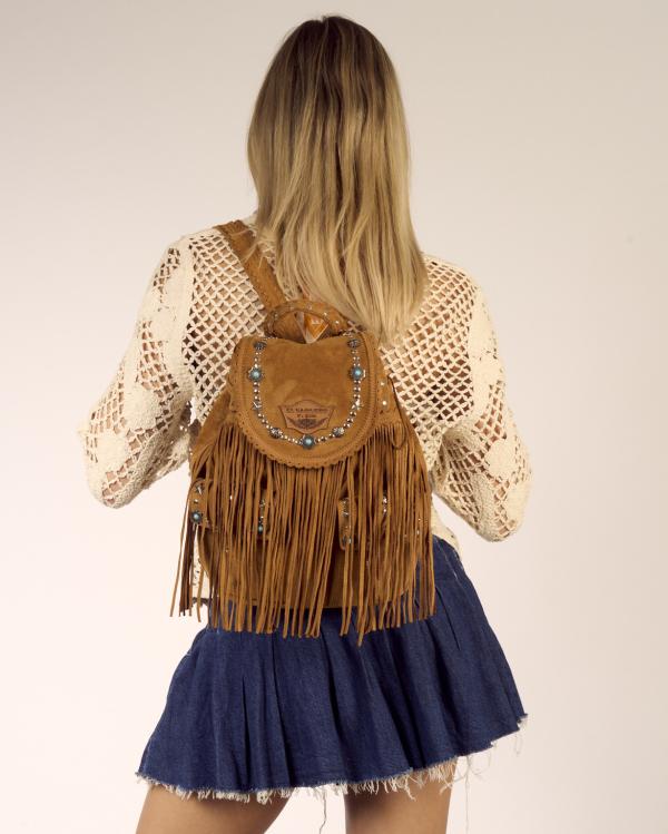 BORSA IN PELLE BORCHIATA ALBA STUDDED SILVERSTONE MOU